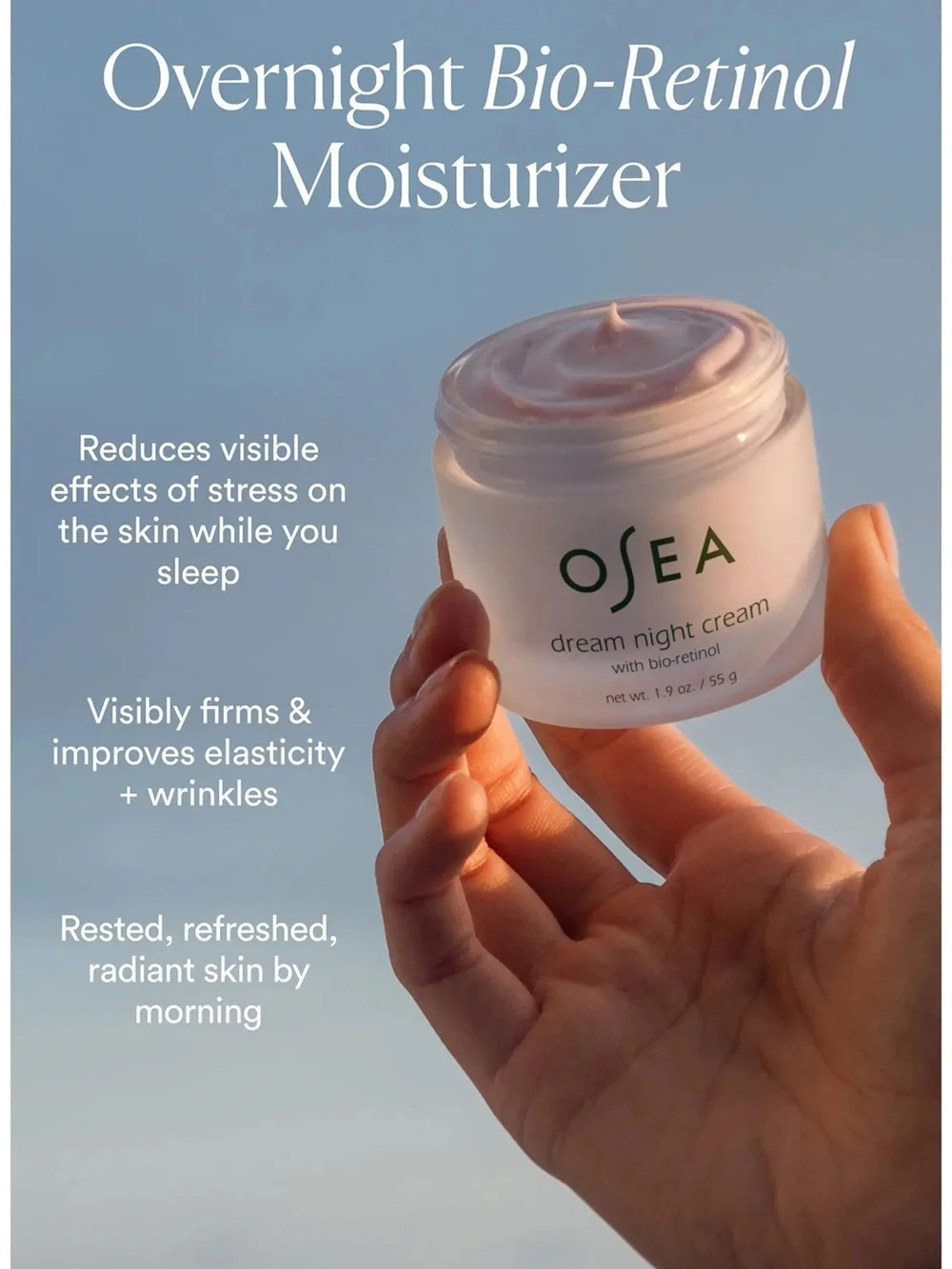 OSEA Collagen Dream Night Cream, Mini NWT